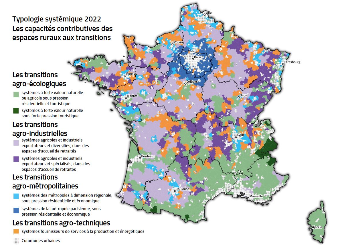 Une Nouvelle Lecture De La France Rurale Intercommunalit S De France